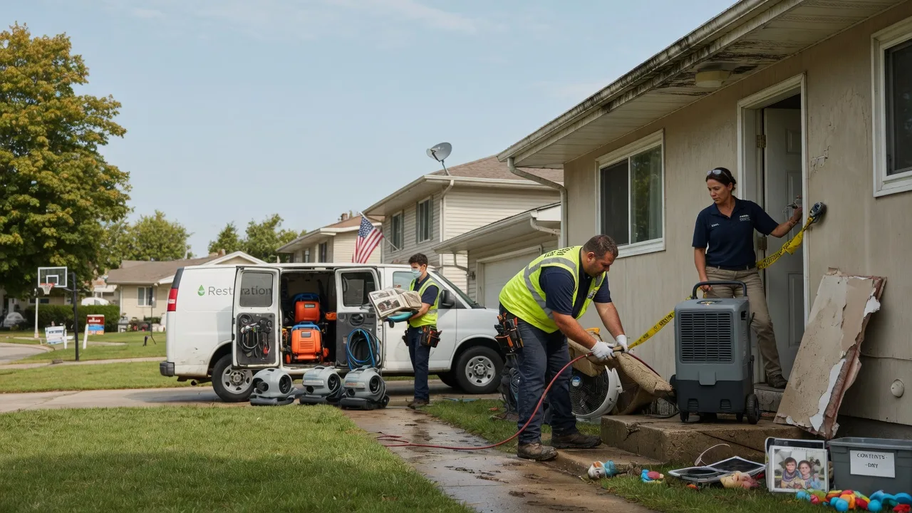 Water Damage Restoration in Glenwood, IN near me